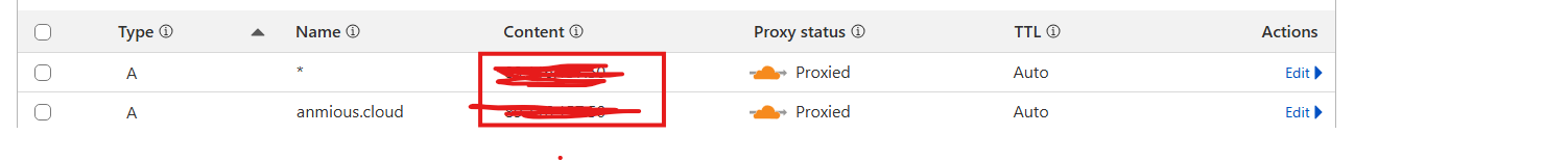 Adding DNS A Record